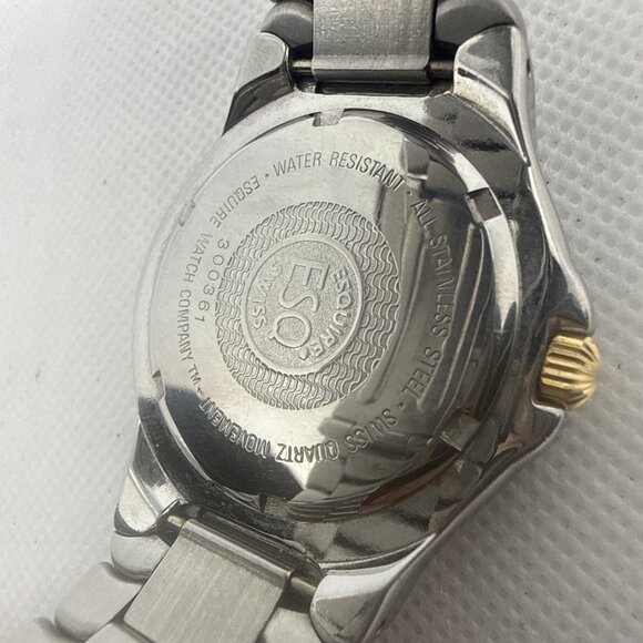 ESQ by Movado FREEDOM Women's Watch Swiss Quartz Two-Tone Bracelet WR 100m - Picture 14 of 15